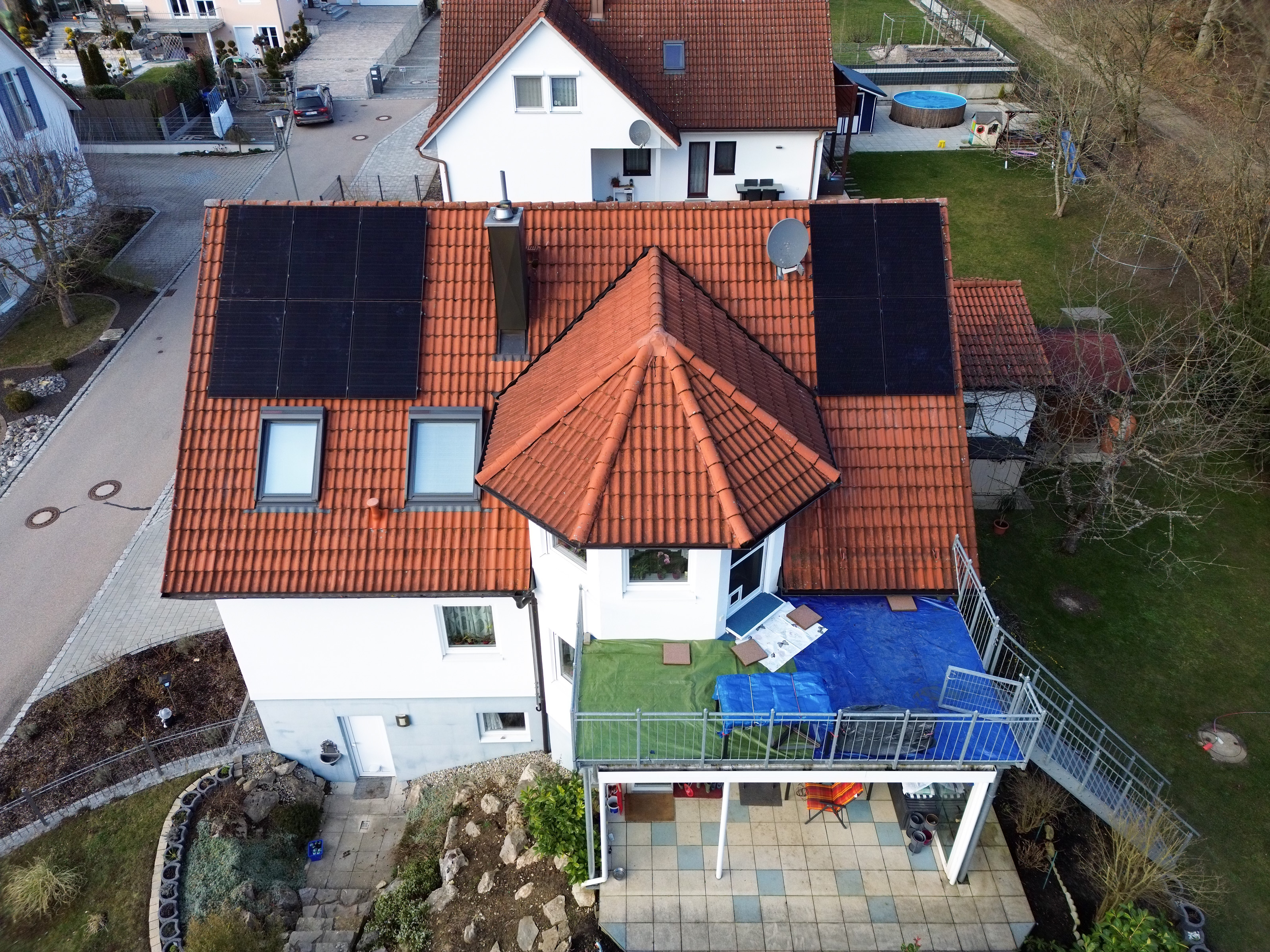 Gewerbliche Dachanlage